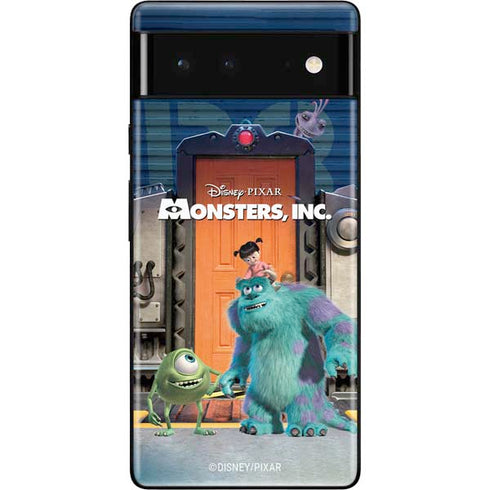 Disney Monsters Inc. Movie Poster Google Pixel 6 Skin